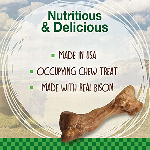 Wild Bison Chew Treats for Medium Dogs