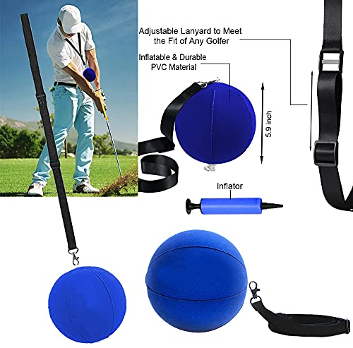 Golf Swing Training Aid 4-Pack with Posture Correction