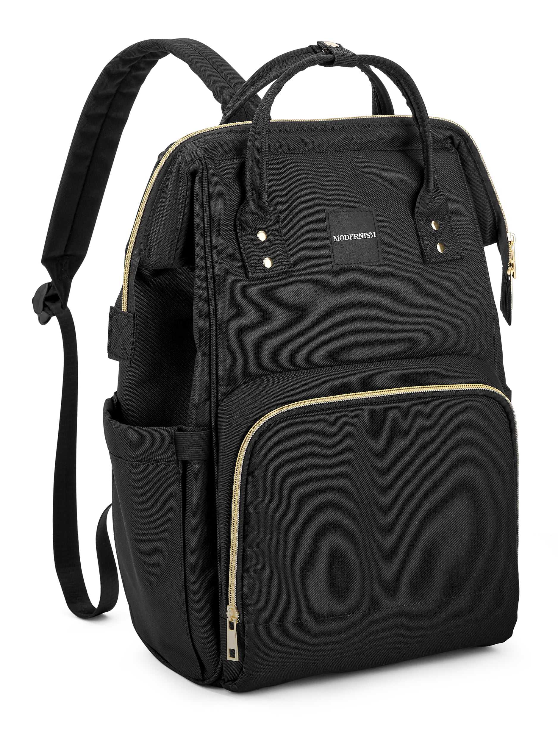 Black MODERNISME Backpack Diaper Bag