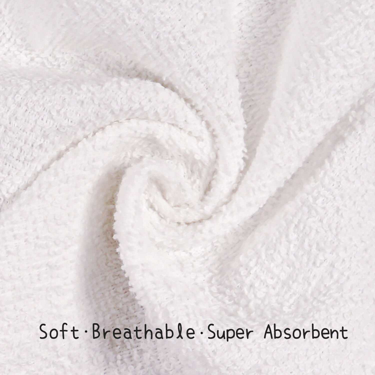 Soft 100% Cotton Baby Washcloths 24 Pack