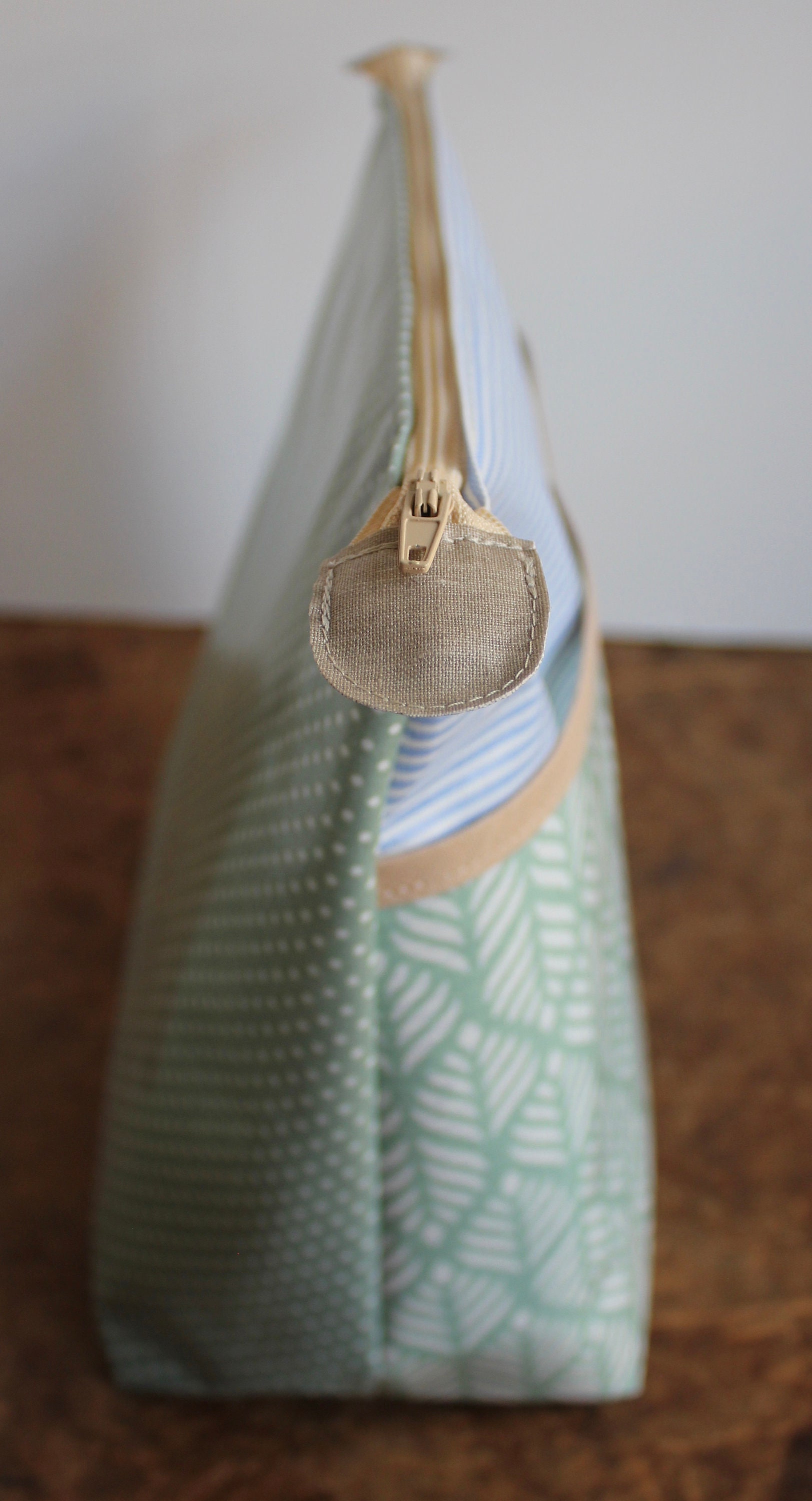 Travel-sized Oilcloth Toiletry Bag with Fun Patterns