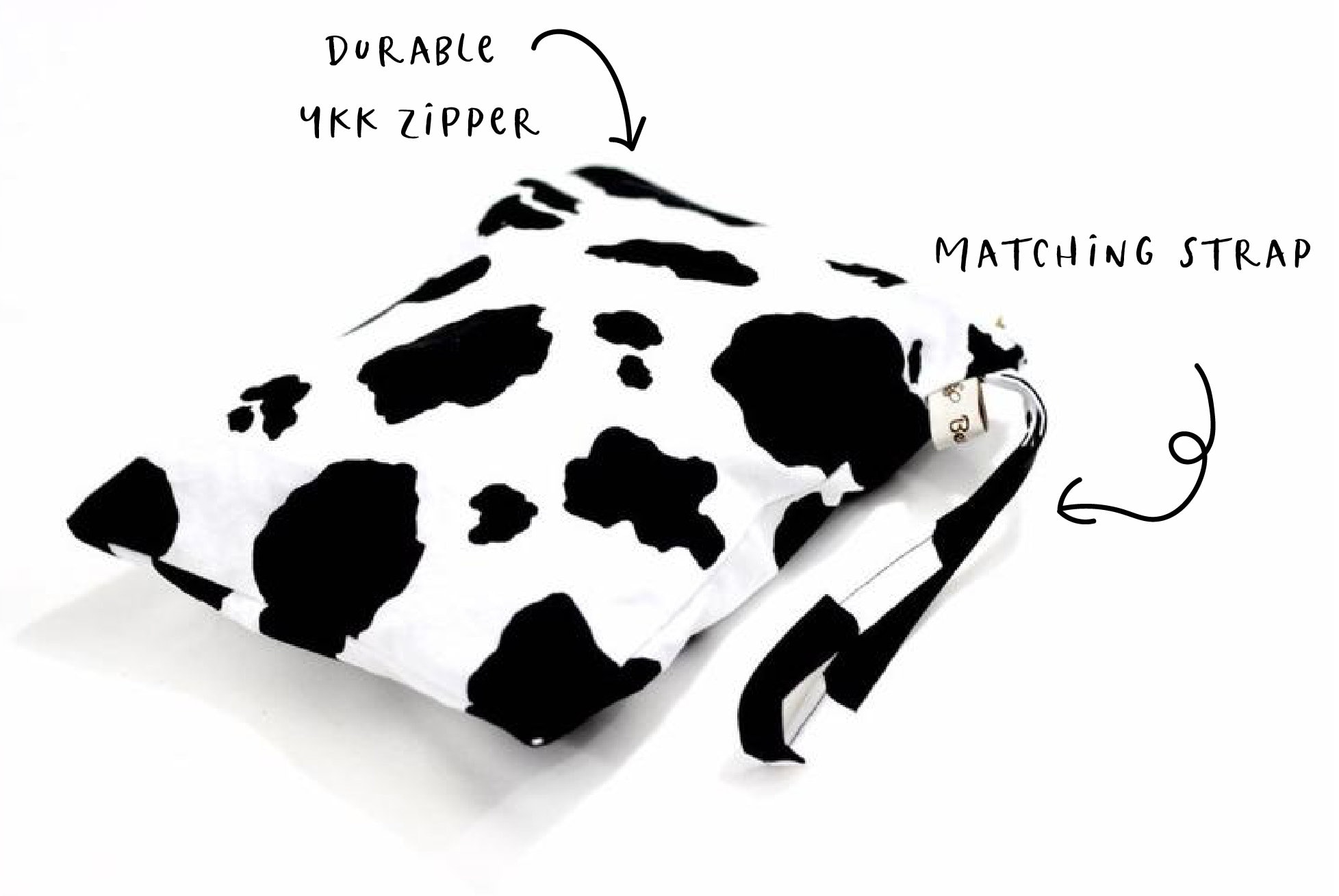 Cow Print Wet Bag