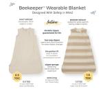 Burt's Bees Baby Beekeeper Infant Wearable Blanket, 100% Organic Cotton Unisex, Girl, Boy Swaddle Transition Sack - Light Weight 0.5 TOG or Medium Weight 1.5 TOG - Newborn Essentials Sleep Clothes