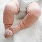 Woolino Baby Wool Socks from, Washable Merino Wool Toddler Children Socks, 2-4 Years, Cork (Pack of 3)