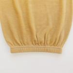 Woolino Infant Nightgown - 100% Superfine Merino Wool Baby Gowns - Newborn Sleeper Gown for Boy & Girl - 0-6 Months - Honey