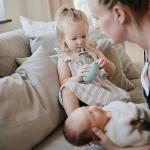 mushie Star Toddler Training Toothbrush (Shifting Sand)