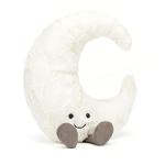 Jellycat Amuseables Moon Stuffed Toy, Medium 10.5" - Moon Plush - Fun Gift Idea