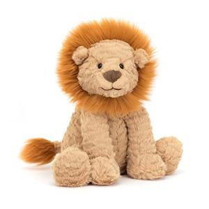 Jellycat Fuddlewuddle Lion Stuffed Animal, Medium 9 inches - Big Cat Plush Toy - Classic Children's Gift