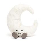 Jellycat Amuseables Moon Stuffed Toy, Medium 10.5" - Moon Plush - Fun Gift Idea