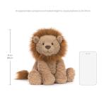 Jellycat Fuddlewuddle Lion Stuffed Animal, Medium 9 inches - Big Cat Plush Toy - Classic Children's Gift