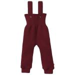 Ecoable Baby Wool Pants: Organic Merino Wool Knitted Clothes for Boys and Girls, Newborn - 4 Years (1-2 Years/EU 86-92, Cassis)