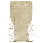 Washable Organic Diapers – Cotton Fitted Cloth Diaper for Baby and Toddler (1-Pack)