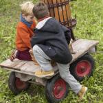 Ecoable Kids Wool Pants with Suspenders: Organic Merino Wool High Waist Trousers for Boys and Girls, 1-8 Years (EU 86-92/1-2 Years, Olive)