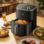 ASZ 5qt Compact Air Fryer with Window