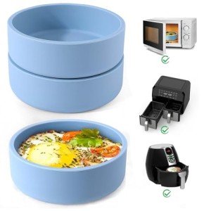 Silicone Air Fryer Egg Mold - 3 Pack