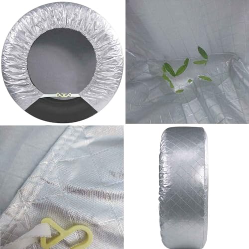 Waterproof Tire Covers Set for Trailers and RVs