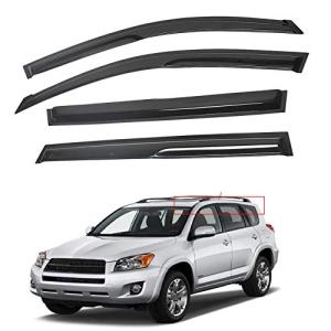 munirater Side Window Vent Visor Rain Guard Deflector Replacement for 2006-2012 Toyota Rav4