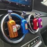 Turbo Car Air Freshener Blue Billet Aluminium Scent Car Air Vent Perfume Fragrance Refill Freshener Ornament