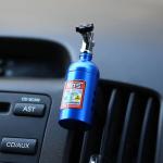 Turbo Car Air Freshener Blue Billet Aluminium Scent Car Air Vent Perfume Fragrance Refill Freshener Ornament