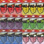 3-60pcs Car Air Freshener Natural Scented Tea Paper Auto Hanging Vanilla Perfume Fragrance Leaf Shape Car Accessories Interior