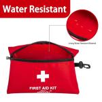 152 Piece Small First Aid Kit, Travel Size First Aid Kit TSA Approved, Mini Forst aid kit for Home, Car, Travel, Camping, Truck, Sports, Office, Hiking Med Kit for Backpack;Gift for Grandma.