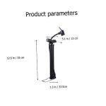 HANABASS Mini High Pressure Bike Tyre Pump for Fast Inflation Portable and Lightweight Design for Road and Mountain Includes Needle for Inflating Sports