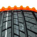 10PCS Portable Car Anti-skid Emergency Snow Tyre Chains Car Winter Snow Anti-skid Wheel Nylon Tire Chains for TPU Vans and Light Trucks Universal