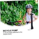 HANABASS Mini High Pressure Bike Tyre Pump for Fast Inflation Portable and Lightweight Design for Road and Mountain Includes Needle for Inflating Sports