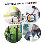 HANABASS Mini High Pressure Bike Tyre Pump for Fast Inflation Portable and Lightweight Design for Road and Mountain Includes Needle for Inflating Sports
