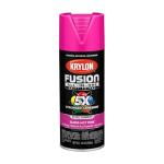 Krylon Fusion All-In-One Adhesive Spray Paint for Indoor/Outdoor Use, 12 oz, Hot Pink
