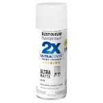 Rust-Oleum 331181 Painter's Touch 2X Ultra Cover Spray Paint, 12 oz, Ultra Matte White