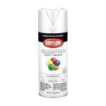 Krylon K05545007 COLORmaxx Spray Paint and Primer for Indoor/Outdoor Use, Gloss White 12 Oz (Pack of 1)