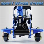 Tonda Floor Jack, Hydraulic Portable Car Jack, 2 Ton (3,800 lb) Capacity, Blue