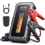 TREKURE Portable Car Battery Jump Starter 4000A 16800mAh Jump Box, Car Battery Jumper Starter Portable Jumper Cables for car(8.0L Gas/6.5L Diesel), Fast Charge, Lights, Compact
