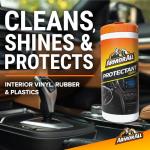 Armor All Car Interior Value Pack, 90 Count, Includes Auto Glass Cleaner, Cleaning Wipes and Protectant Wipes
