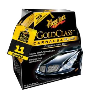 Meguiar's G7014J Gold Class Carnauba Plus Premium Paste Wax, Creates a Deep Dazzling Shine – 11 Oz Container