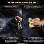 Meguiar's G7716 Gold Class Carnauba Quik Wax, Special Blend for Richness and Shine, Clear Coat Safe Meguiar's Quik Wax, Spray That Leaves Lasting Results Without Residue, 16 Oz