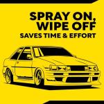 Meguiar's A1624 Quik Wax - Easy-to-Use Spray Wax for Gloss, Shine & Protection - Wet or Dry Use, 24 Oz.