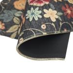 Zynvos Luxury Boho Car Floor Mats Full Set | Car Decor for Women Men | Bohemian Floral Pattern | Heavy Duty All-Weather Universal Rubber Liners | Non-Slip & Odor-Free