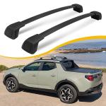 EZREXPM Cross Bars Fit for Hyundai Santa Cruz SE SEL Premium Limited 2022 2023 2024 2025 2026 Roof Rack Rail Lockable Luggage Crossbars Carrier Cargo Bar