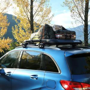 TROPOW 47" Heavy Duty Roof Rack Basket, Aluminum Roof Cargo Basket for SUV Truck Car, Roof Basket Cargo Carrier with 200LB Capacity, Rooftop Cargo Carrier, Black