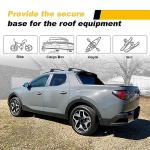 EZREXPM Cross Bars Fit for Hyundai Santa Cruz SE SEL Premium Limited 2022 2023 2024 2025 2026 Roof Rack Rail Lockable Luggage Crossbars Carrier Cargo Bar
