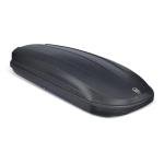 Garvee Rooftop Cargo Box Carrier Dual-Side Opening,12 Cubic Hard Shell Rooftop Cargo Carrier,165Lbs Weight Capacity with Secure Straps&Keys