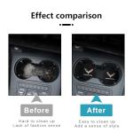 Car Cup Holder Coaster for Corvette C6 C7 C8 Series Cup Holder Insert Coaster Car Interior Accessories 2.75 Inch 2 Pieces