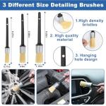 Viewsun Windshield Cleaner Tool, 13Pcs Car Interior Cleaning Kit, Car Detailing Kit Interior Cleaner, Car Detailing Brushes, Car Cleaning Gel, Inside Cleaning Supplies Accessories for Women Men