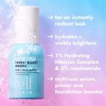 e.l.f. SKIN Holy Hydration! Thirst Burst Drops, Serum For A Radiant Complexion Instantly & Over Time, Made With Hyaluronic Acid, Vegan & Cruelty-Free