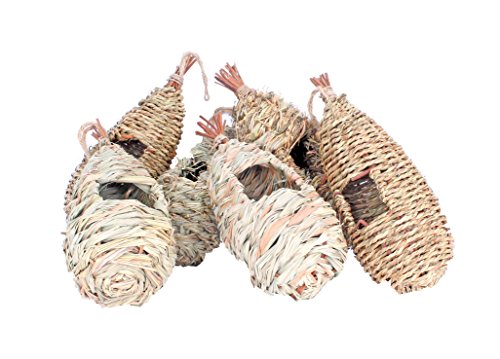 Wildlife World Roosting Nest Pockets -Mixed Pack of 6 by Wildlife World