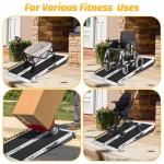 Heavy Duty Portable Wheelchair Ramp for Seniors