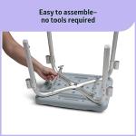 Backless Shower Chair with Arms for Seniors