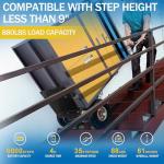 Electric Stair Climbing Hand Truck, 880LB Capacity
